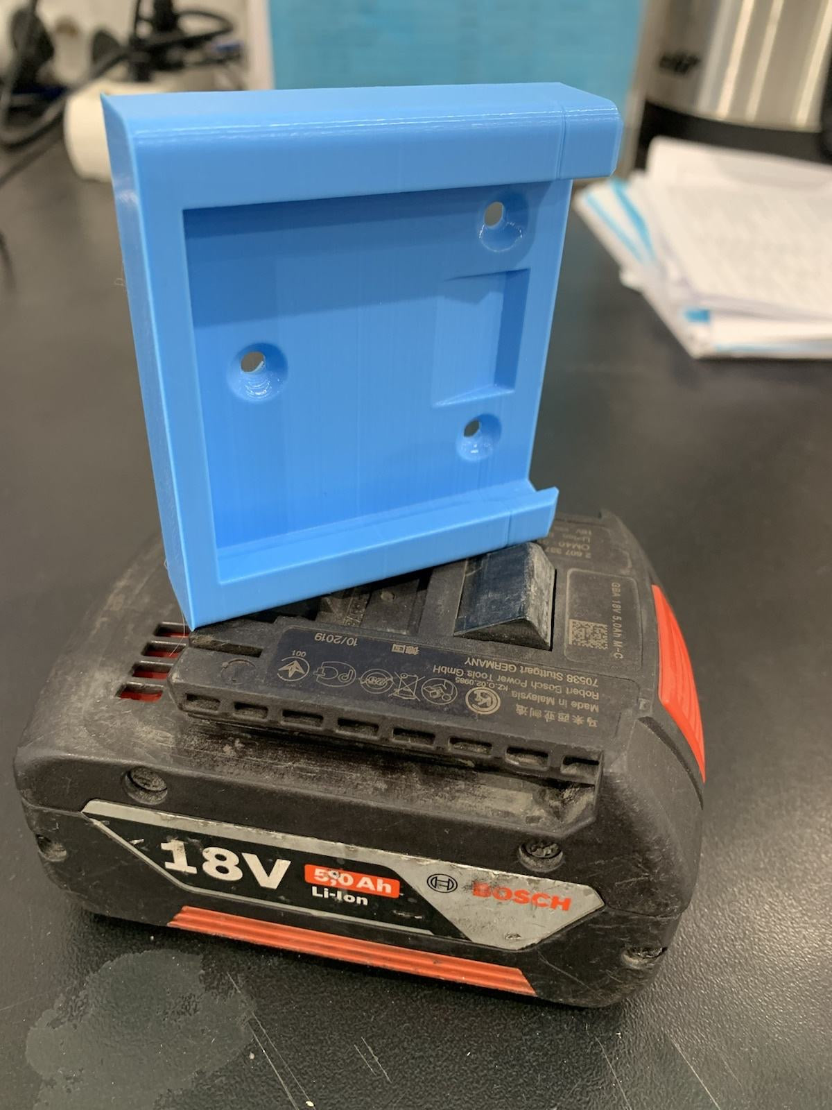 Battery Holder/Organizer for Power Tool Batteries